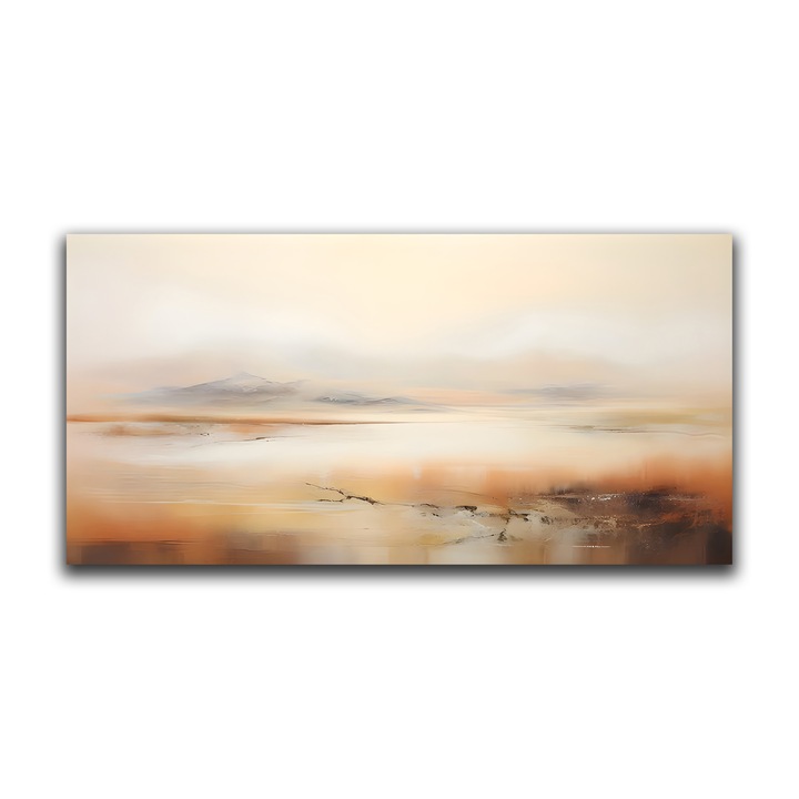 Картина на платно, LuxCanva® C1242, Разходка до планината, 60 X 120 CM, 100% памучно платно 400g/m2, Дървена рамка, Релаксация, Всекидневна, Живи цветове