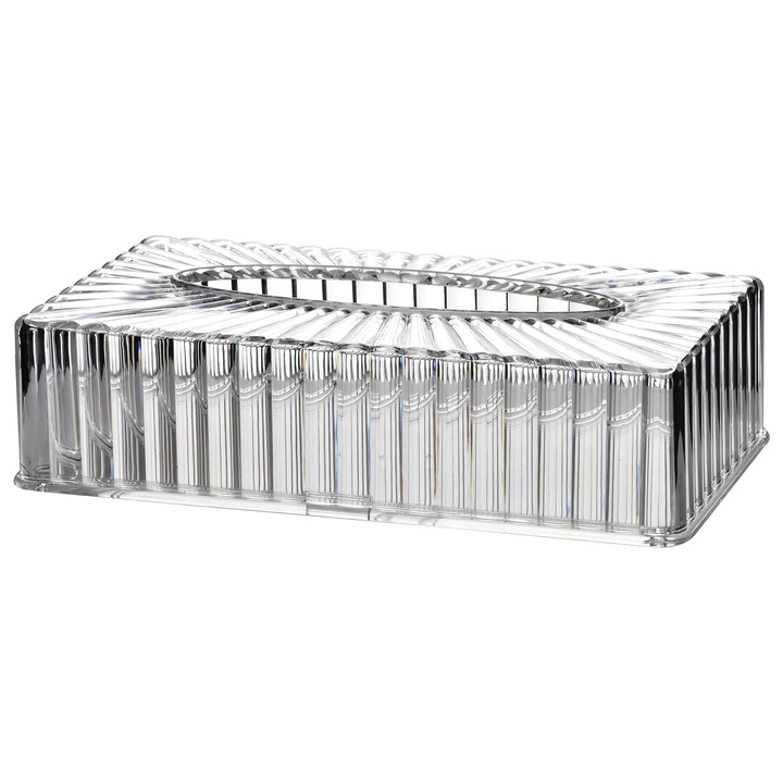 Suport servetele, Mondex Bea, 26x15x6,5cm, transparent