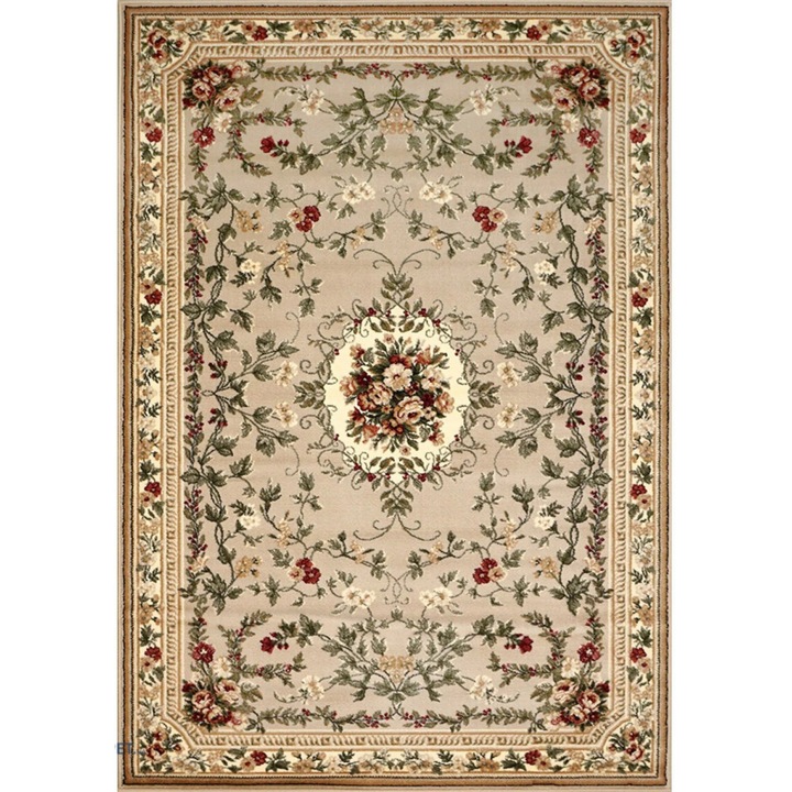 Covor Clasic, Home Vista, Lotos 1525, Bej / Crem, 60x110 cm