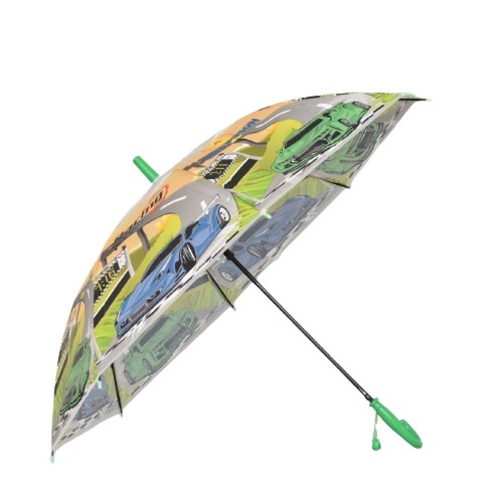 Gyermek esernyő 12249-2, Átmérő 84 cm, Zöld