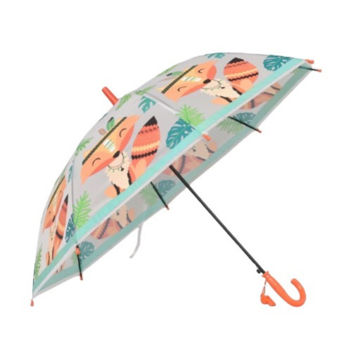 Gyermek esernyő 12348-2, Átmérő 82 cm, Narancs
