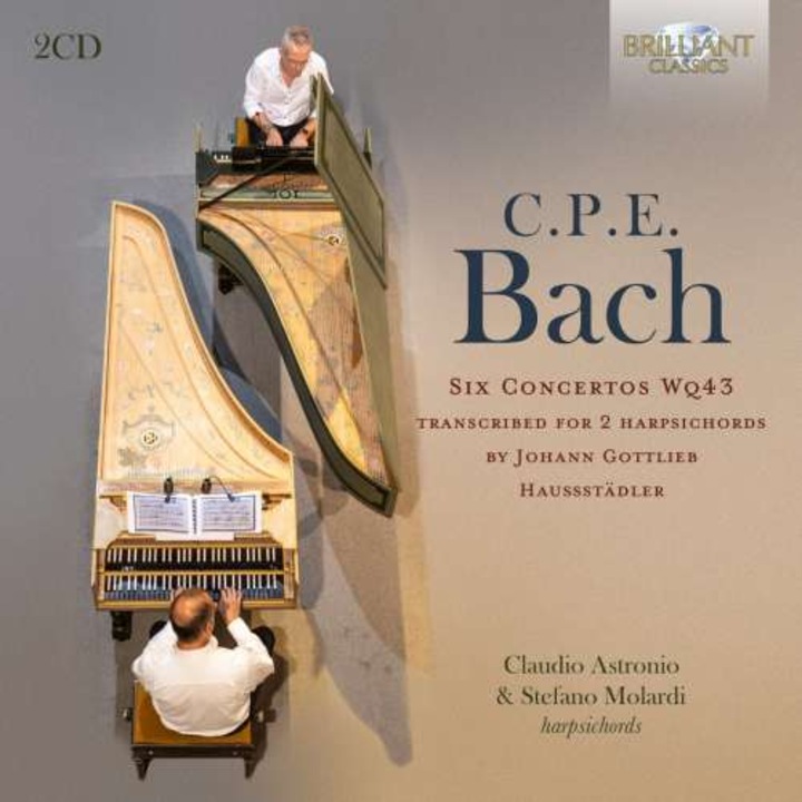 Claudio / Stefano Molardi Astronio - C.p.e. Bach: Six Concertos Wq43 (2CD)
