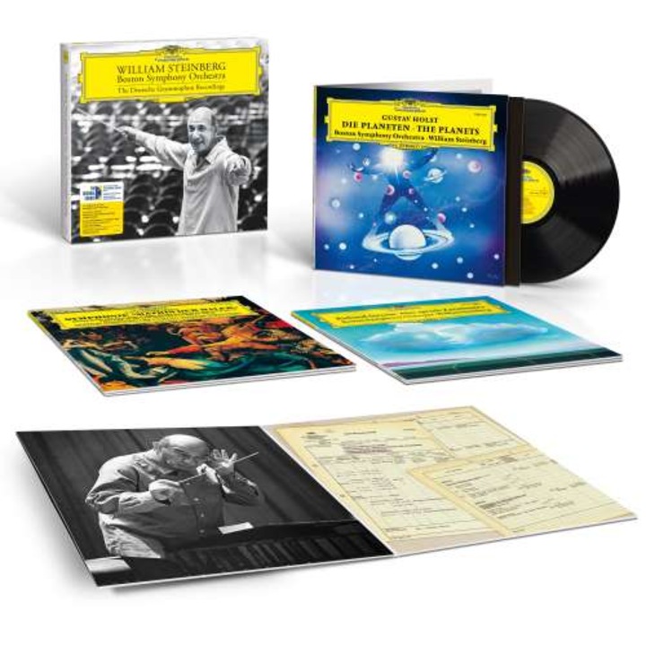 Boston Symphony Orchestra & William Steinberg - Deutsche Grammophon Recordings (3LP)