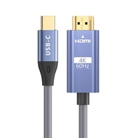 Cablu video de la USB-C la HDMI CeruleTree, 4K, 2 m