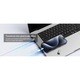 Адаптер Type-C - Lightning, Wieysdoo, съвместим с Apple, 28 x 11, 2 x 6, 6 mm, сив