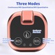 Pompa electrica pentru bidon de apa, SINBINTA, 1200mAh, 4W, Incarcare prin USB, Design pliabil, Trei moduri, Indicator de putere, Compatibil cu sticlelor de apa de 2-5 GAL, Pentru casa, camping, birou si calatorii, ABS, 130 x 142mm, Negru