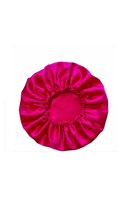 Сатенена нощна шапка с диаметър 40см