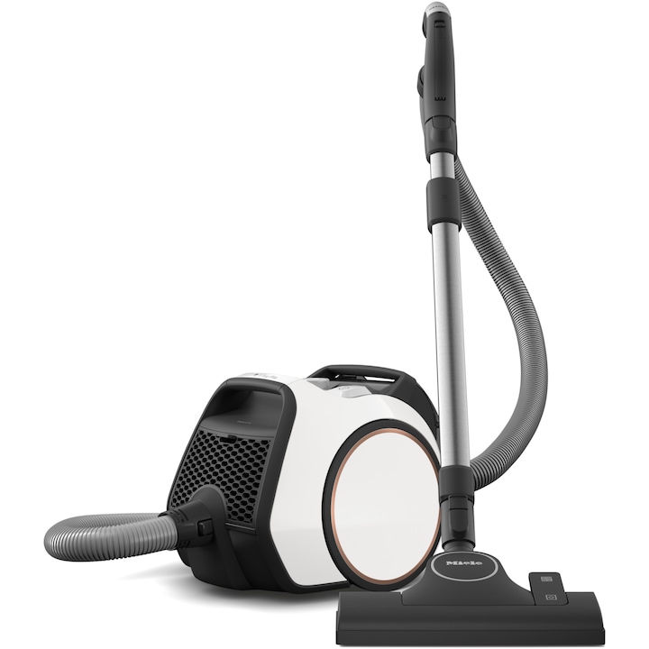 Miele Boost CX1 125 Edition Porzsák nélküli porszívó, 890 W, 4 teljesítményfokozat, Vortex technológia, AirClean higiéniai szűrő, Lotus fehér