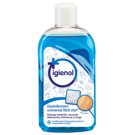 Dezinfectant fara clor Igienol Blue Fresh 1000 ml