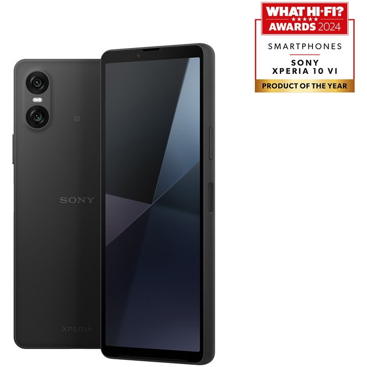 Смартфон Sony Xperia 10 VI, Dual SIM, 128GB, 8GB RAM, 5G, Black