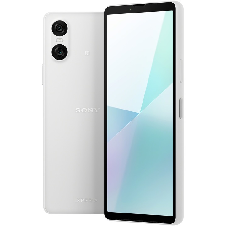 Telefon mobil Sony Xperia 10 VI, Dual SIM, 8GB RAM, 128GB, 5G, White