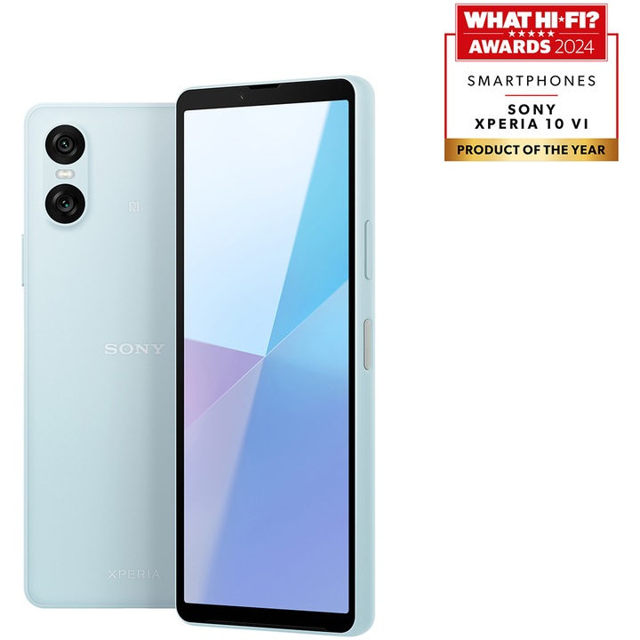 Смартфон Sony Xperia 10 VI, Dual SIM, 128GB, 8GB RAM, 5G, Blue
