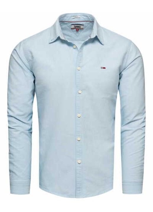 Camasa Tommy Hilfiger, Slim Fit, Albastru, Albastru deschis