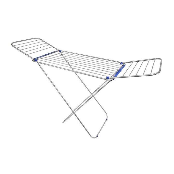 Uscator de rufe ESTIA, pliabil, aluminiu, 178.2x54.5x108.5cm