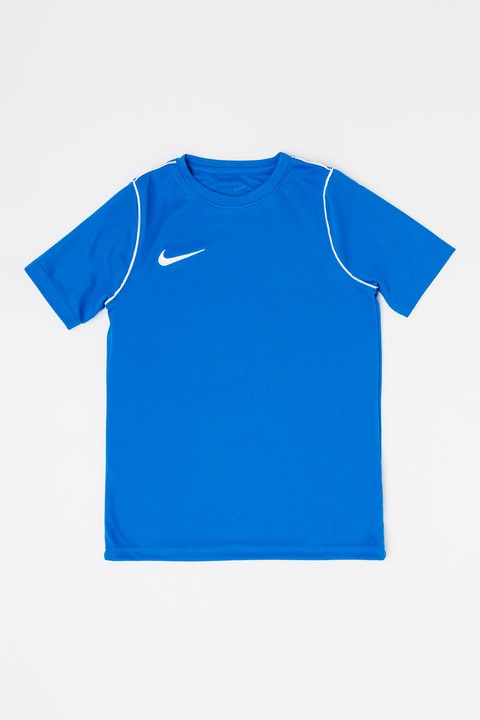 Nike, Футболна тениска с Dri Fit, Бял/Кралско Синьо, 128-137 CM