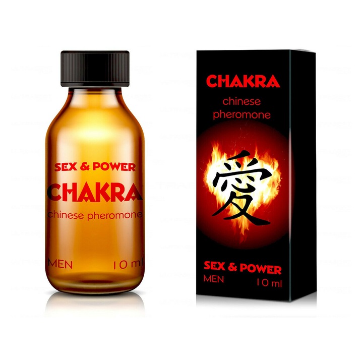 Parfum Eromed Chakra, 7 feromoni, aroma masculina, 10ml