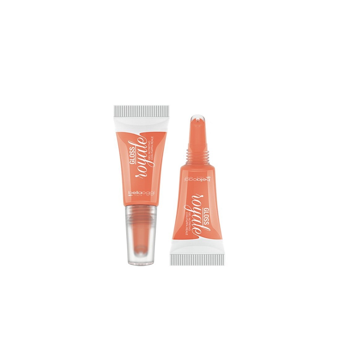 Luciu de buze Bella Oggi Gloss Royale, 003 Peachy Nude, 9ml - eMAG.ro