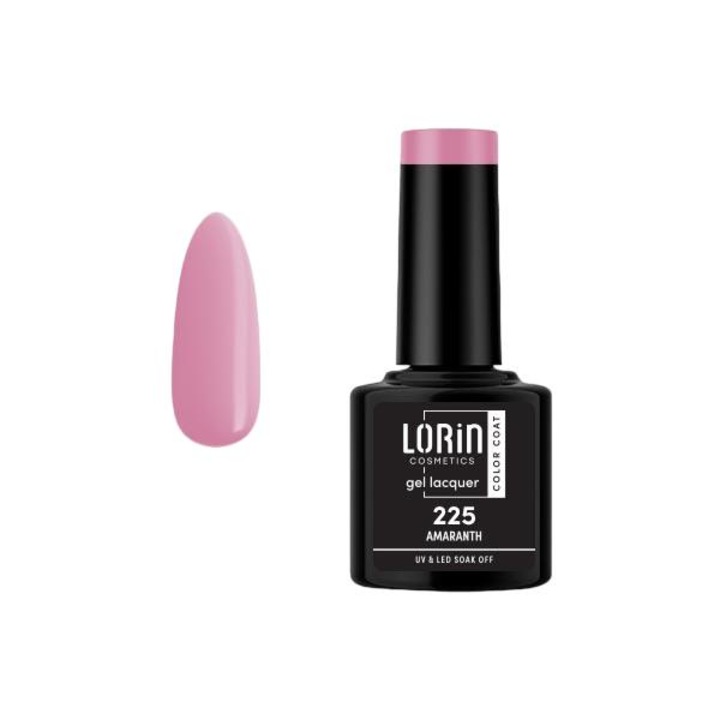Oja semipermanenta Lorin Cosmetics, rezistenta lunga, 225 Amaranth, 8ml