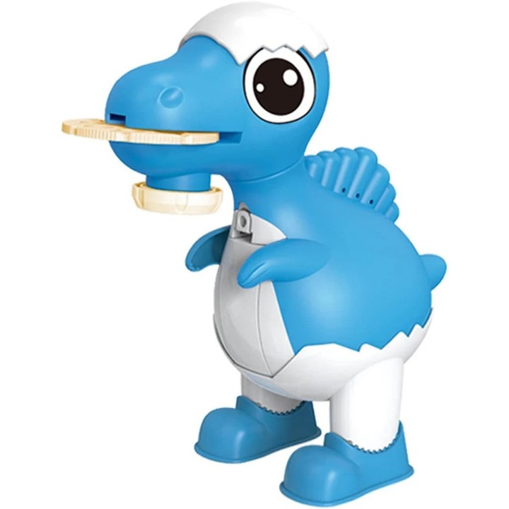 Dinoszaurusz projektor, Rajz, Festő Játék, 8 szín, Gyermekeknek, Kék, 20 cm, Dalimag