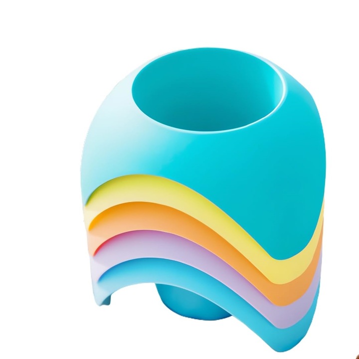 5 db-os italtartó szett PEEIK, Borulásgátló Design, Multifunkcionális, Többszínű, műanyag