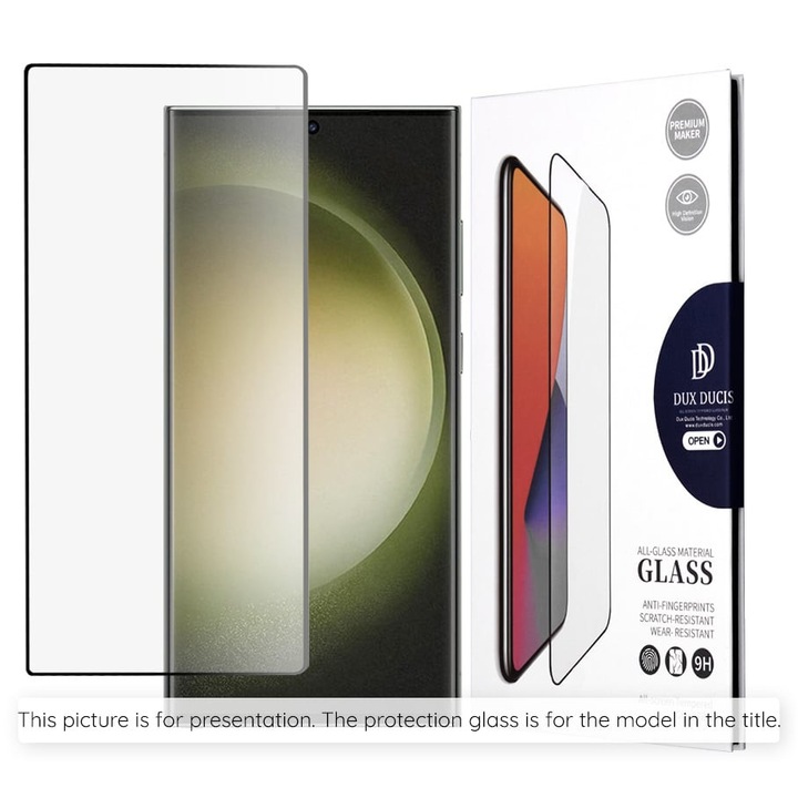 Фолио за Samsung Galaxy Xcover7 - Dux Ducis Tempered Glass - черно