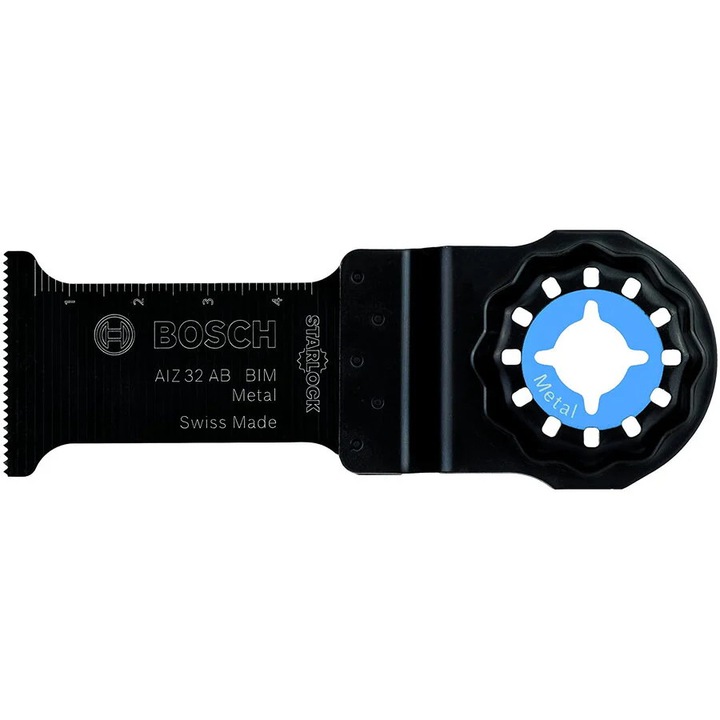 Set 5 panze pentru fierastrau multicutter, BOSCH 32 x 50mm, prindere Starlock, taiere Metal