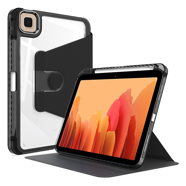 Калъф за Samsung Galaxy Tab A7 10.4 (2020 / 2022) - Techsuit Crystal Vision - черен
