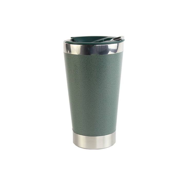 Cana termos AO78106, 500ml, verde