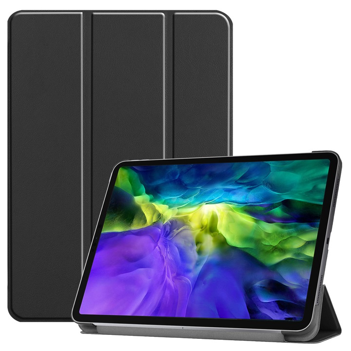 Husa pentru Apple iPad Pro 11'', DDOLI®, Black