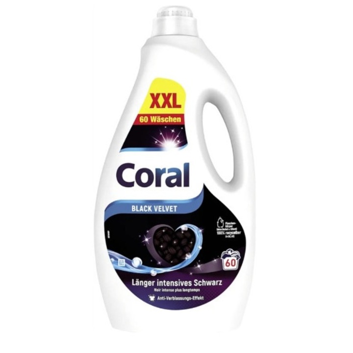 Coral 3l fekete mosógél