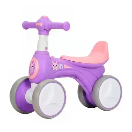 Bicicleta fara pedale cu roti silentioase, pentru copii 1-3 ani, lumini ...