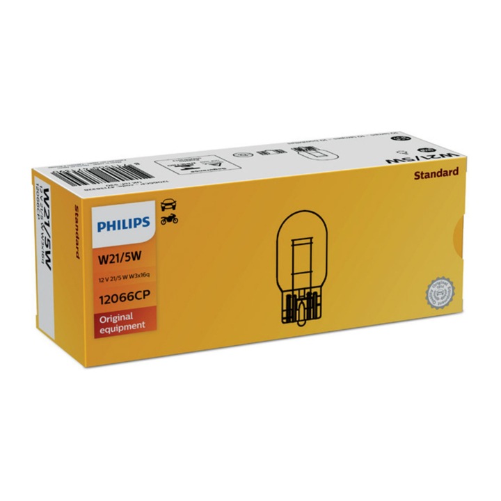 Комплект от 10 сигнални крушки W21/5W 12V Philips