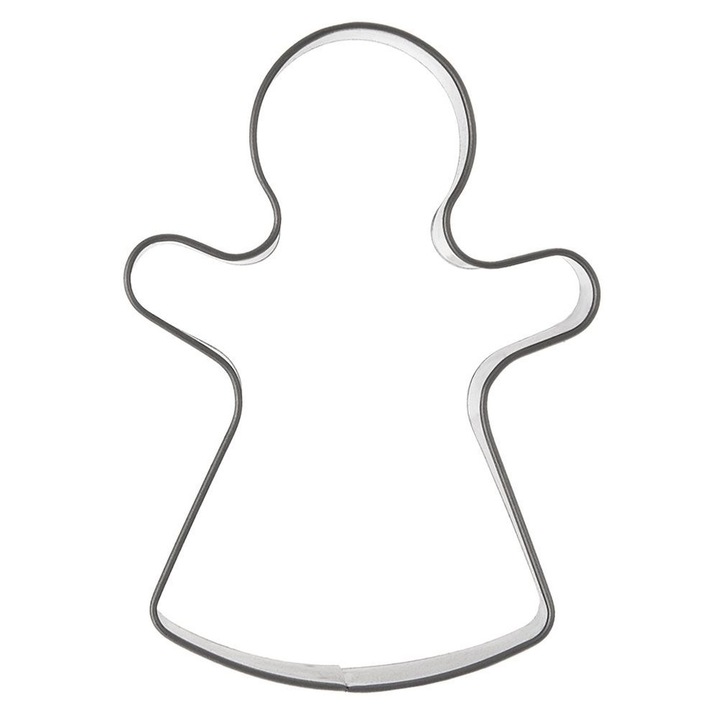 Forma Din Inox, Orion, 6.8x5x1.5 cm, Argintiu