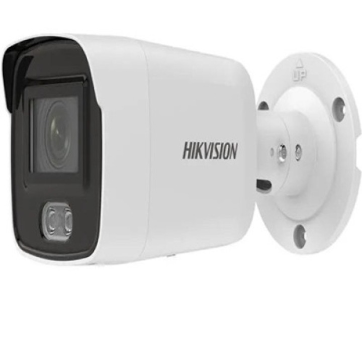 Camera de supraveghere IP, 2 Megapixeli, IR 40m, lentila 4mm, ColorVu - Hikvision - DS-2CD2027G2-L