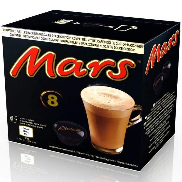 Cafea capsule, Mars, compatibile Dolce Gusto, 8 buc, 120 g - eMAG.ro