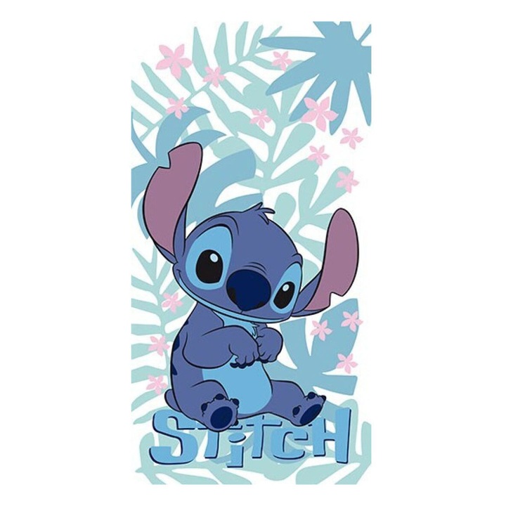 Плажна хавлия Disney Lilo & Stitch, бързосъхнеща, 140x70cm 140 x 70 cm Blue