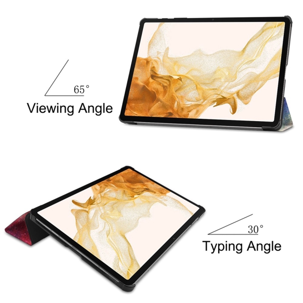 Husa pentru Samsung Galaxy Tab S9+ Plus / S9 FE+ Plus, Tab S10 Plus 12.4 inch Slim UltraLight functie sleep/wake-up, Aiyando, galaxy