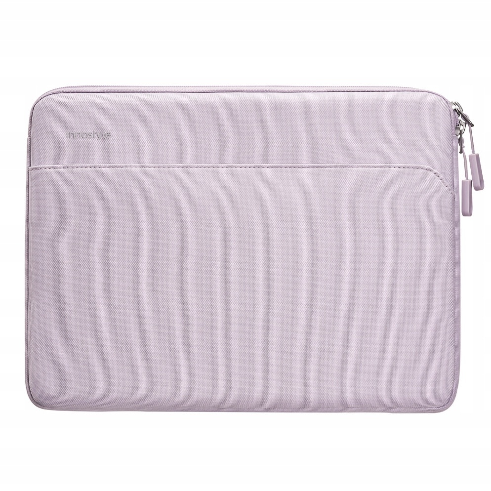 Geanta laptop Innostyle® OmniProtect Slim, impermeabila, pana la 14", protectie coltur ranforsate, buzunar extern cu acces rapid, ultra usoara (300g), compartiment captusit pentru laptop, violet