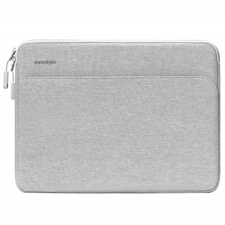 Geanta laptop Innostyle, nylon, impermeabila, ergonomica, gri, 39x29x4cm