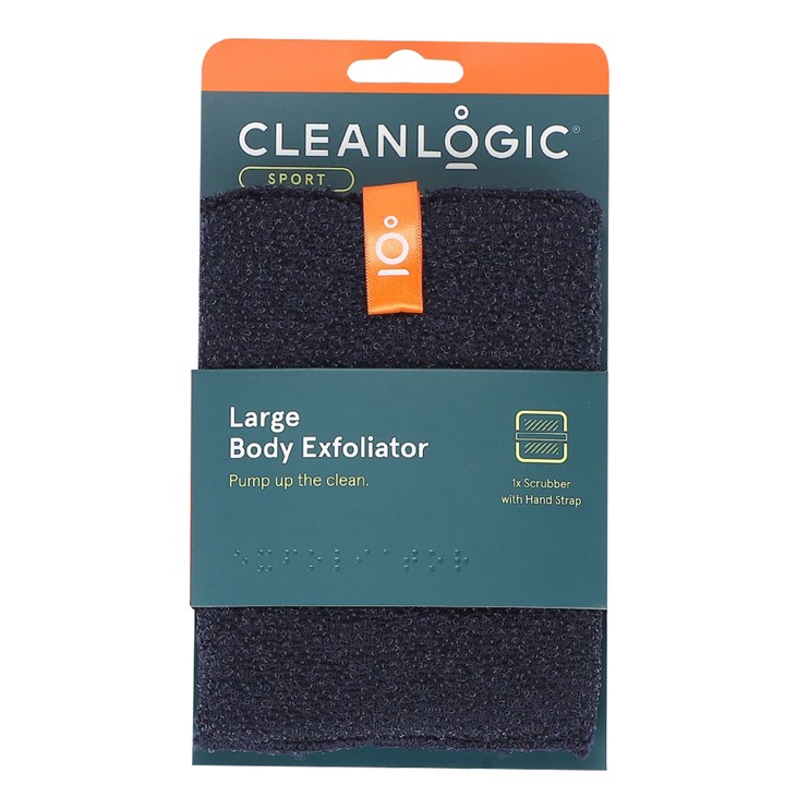 Nagy hámlasztó szivacs testhez, sporthoz, Cleanlogichoz