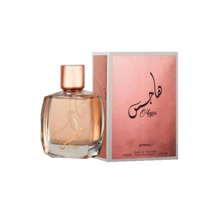 Apa de parfum Amwaaj Hajes, femei, 100 ml