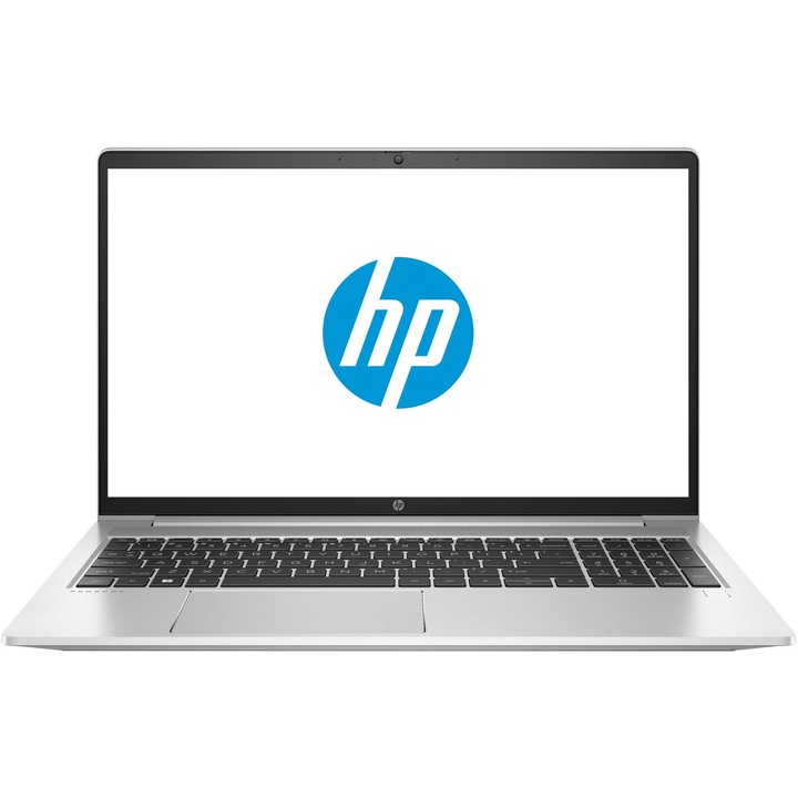 Laptop HP ProBook 450 G9 cu procesor Intel Core i5-1235U, 15.6 inch FullHD, NVIDIA GeForce MX 570 2GB GDDR6, 24GB DDR4, SSD 1TB PCIe NVMe, Windows 11 Pro, Pike Silver