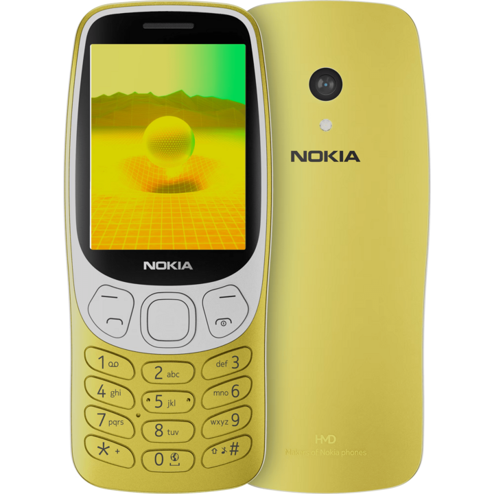 Telefon Mobil Nokia 3210 4G 2024, Y2K Gold