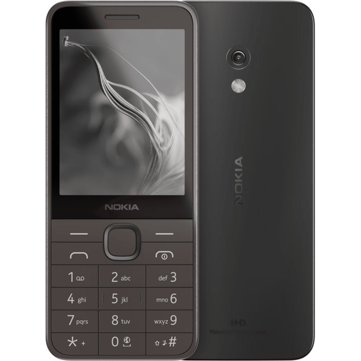 Telefon mobil Nokia 235 4G (2024), Negru