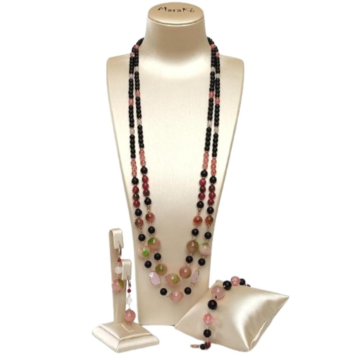 Set Starshine din agat, jad si cuart