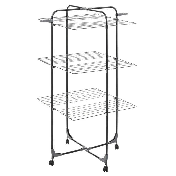 Mojave 3 szárító, acél, 30 méter, 68 x 68 x 130 cm