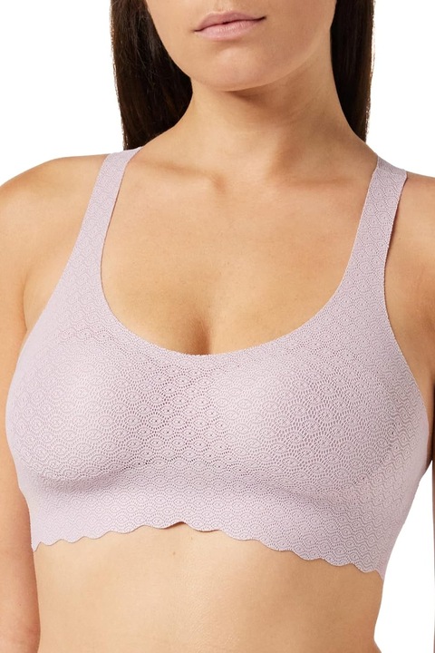 Сутиен Sloggi, Zero Feel Lace Top, светъл люляк, XS