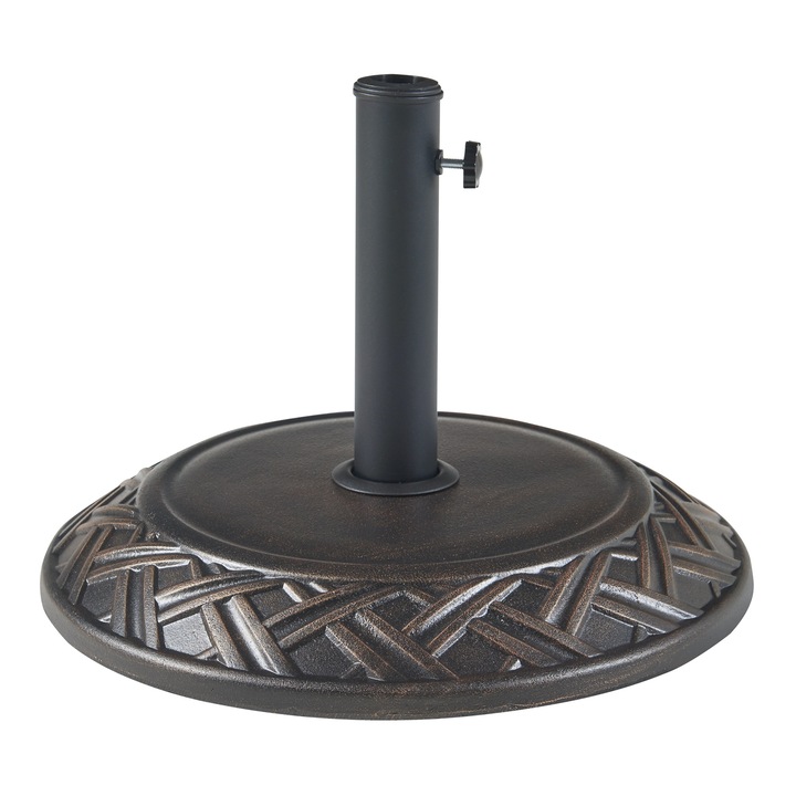 [casa.pro] Napernyőtalp PXHK-0006 Bisegna 50x7cm 25Kg 37 / 42 / 52 / 58 mm beton bronzszín