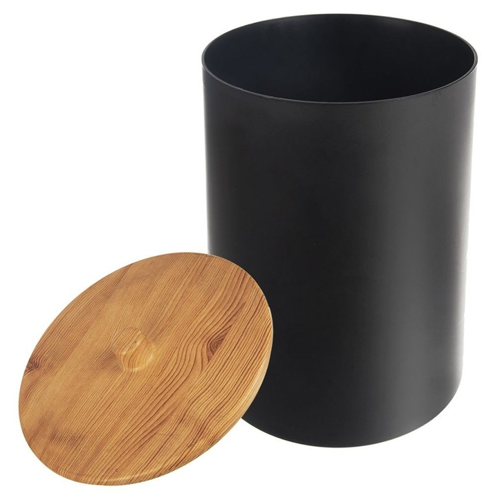 Кошче за боклук, Orion, 7 л, 28x19,5 см, пластмаса, черно