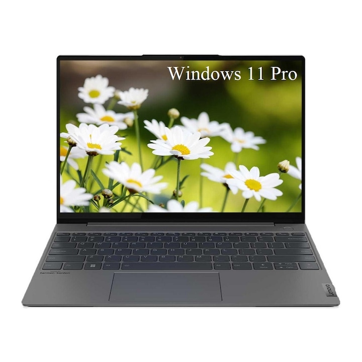 Laptop Lenovo ThinkBook 13x G2 IAP, 13.3" WQXGA 2560x1600 IPS 400nits, Intel Core i5-1235U 10-core, 8 GB DDR5, 256 GB SSD m2 PCIe, Intel Iris Xe Graphics, Aluminium Body 1.2 kg, Windows 11 Pro, Grey